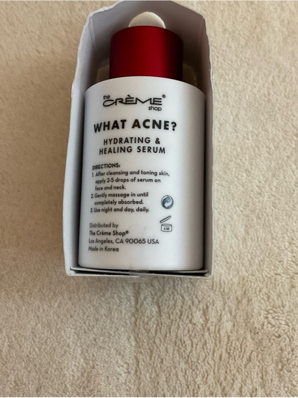 The Crème Shop Hydrating & Healing Serum - Holographic Packaging, White Cap - Picture 4 of 4